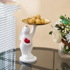 Polar Bear Key Storage Tray Modern Minimalist Living Room Decoration